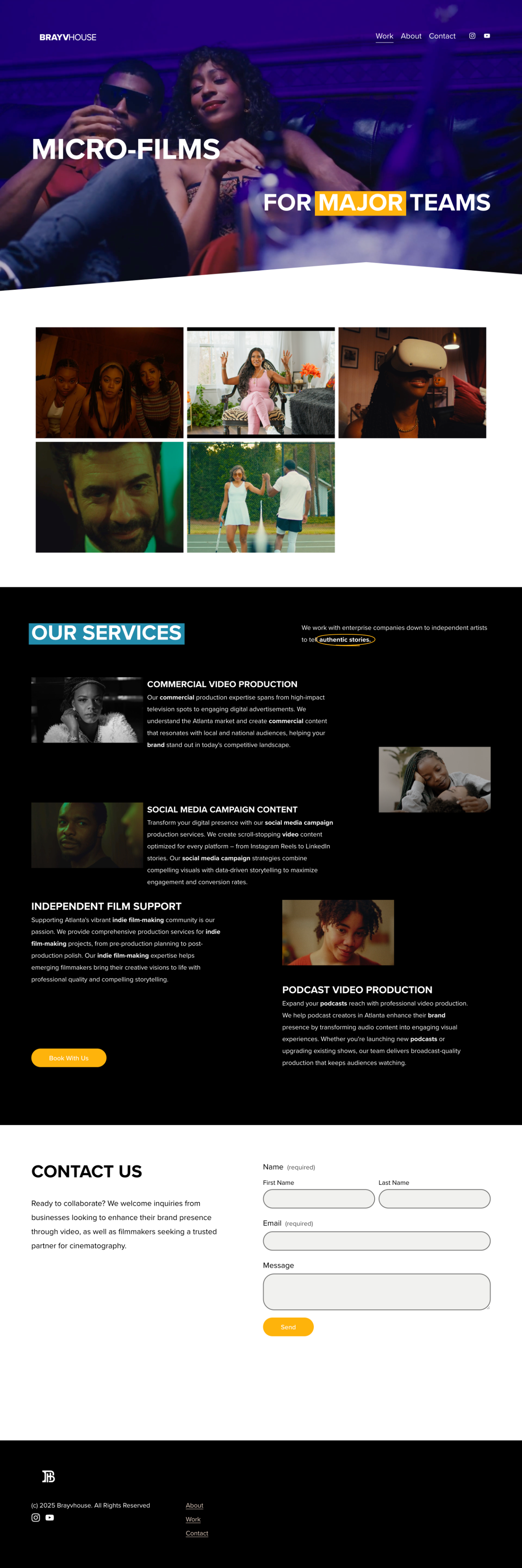 Brayvhouse: Building a Brand Identity for Atlanta's Creative Storytellers — image 1